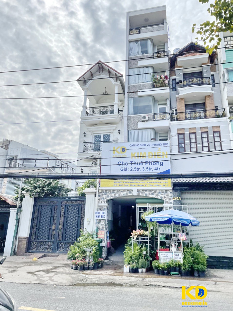 Cần sang lại căn hộ dịch vụ mặt tiền Trần Xuân Soan P. Tân Kiềng Q7.