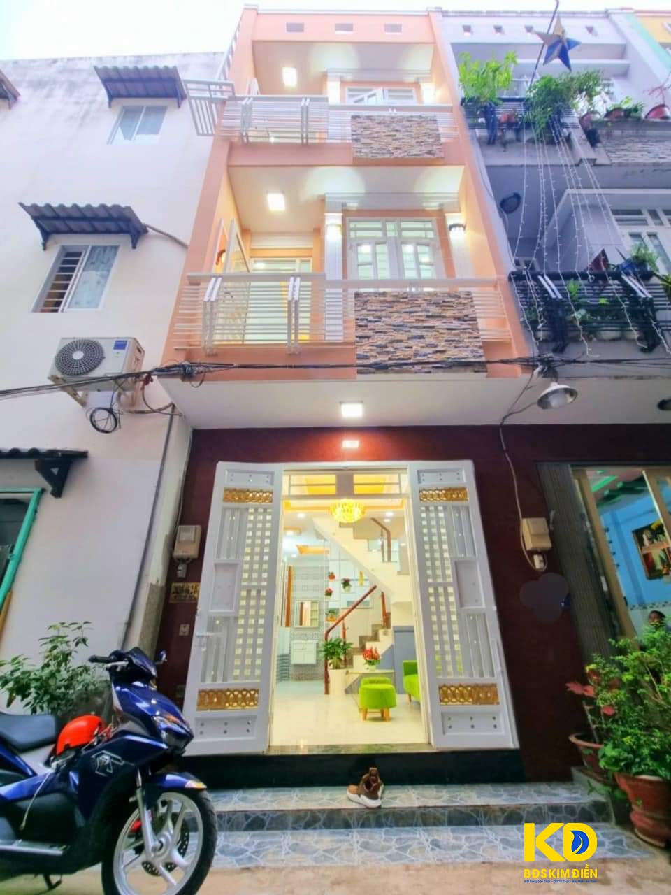 Bán nhà mới 100% hẻm 4m 2020 Huỳnh Tấn Phát thị trấn Nhà Bè.