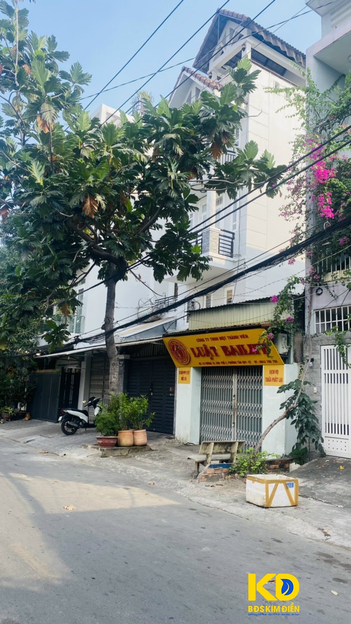 Bán nhà mặt tiền đường số 19 phường Tân Qui Quận 7.