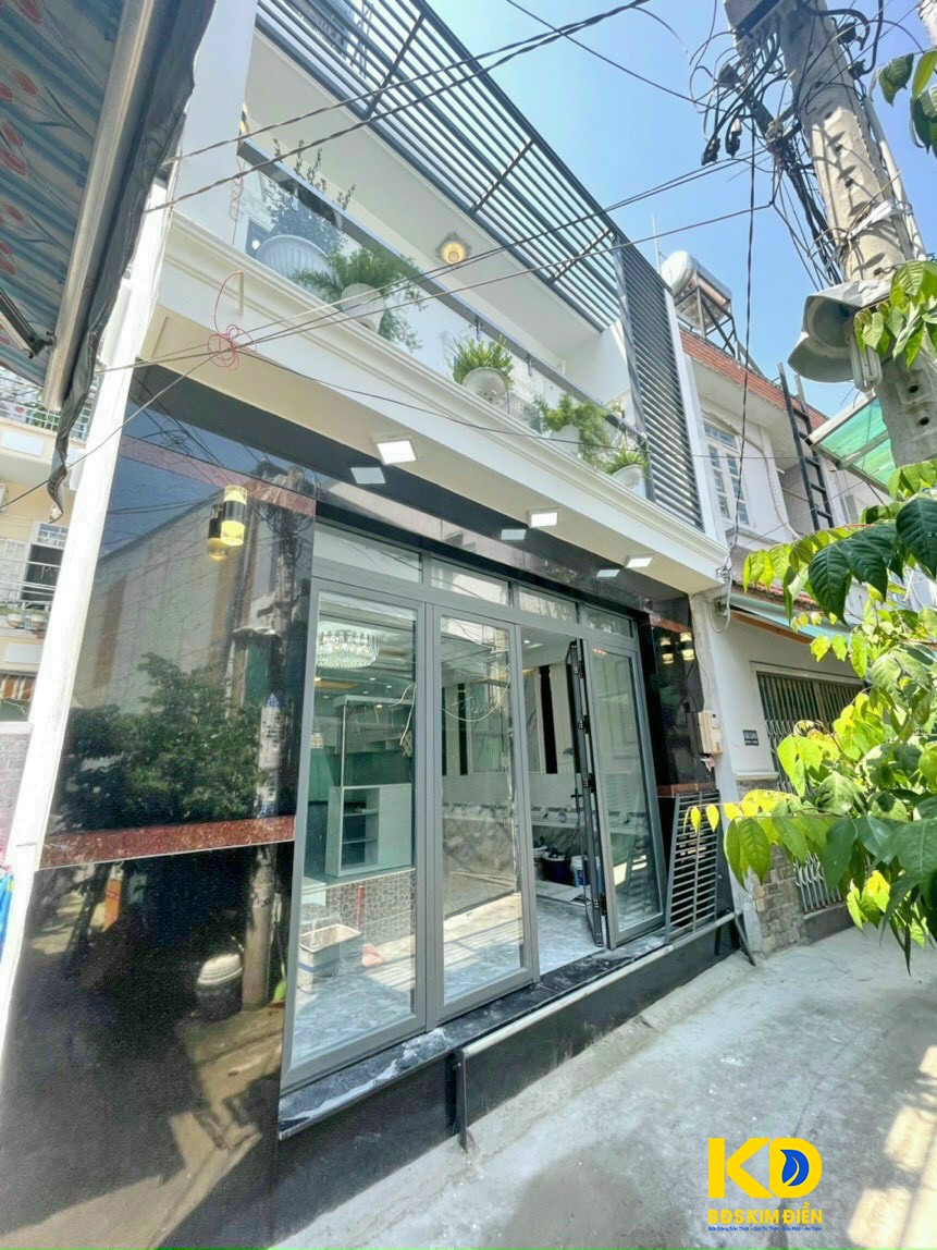 Bán nhà sổ hồng riêng hoàn công hẻm 2056 Huỳnh Tấn Phát Nhà Bè.
