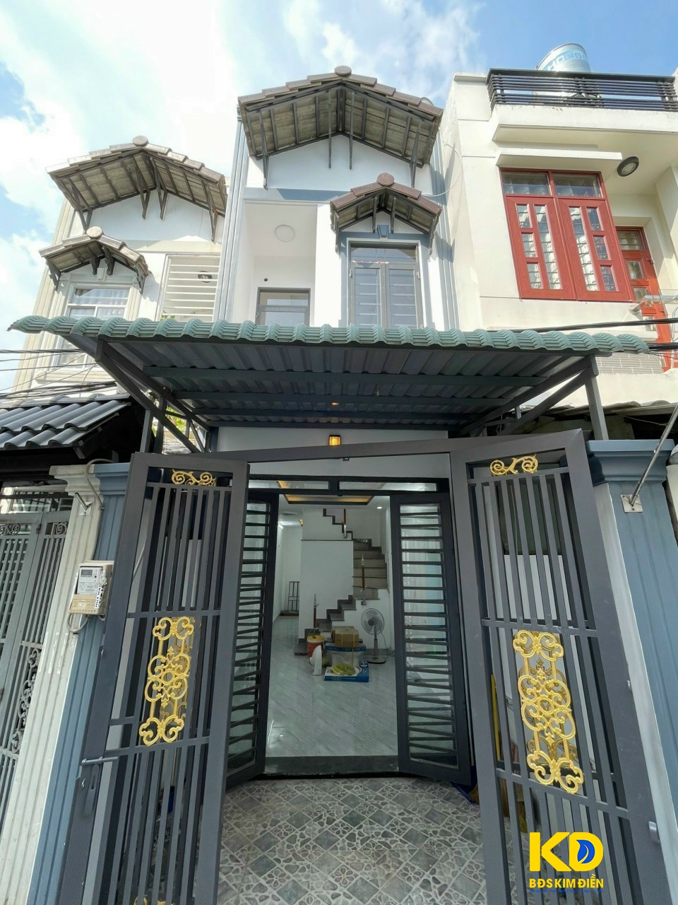 Nhà mặt tiền hẻm đường Huỳnh Tấn Phát thị trấn Nhà Bè.