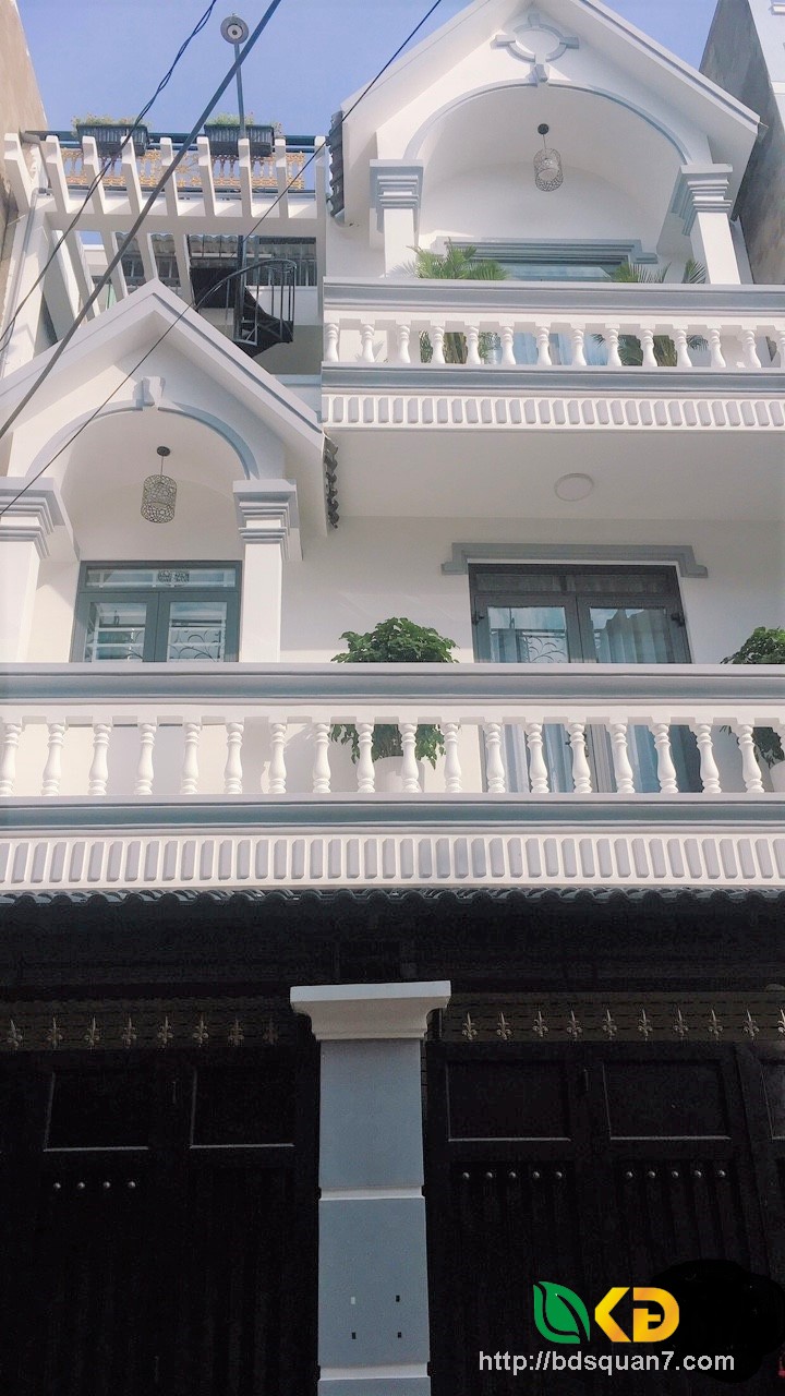 Bán nhà đẹp 2 lầu hẻm xe hơi 1419 Lê Văn Lương huyện Nhà Bè