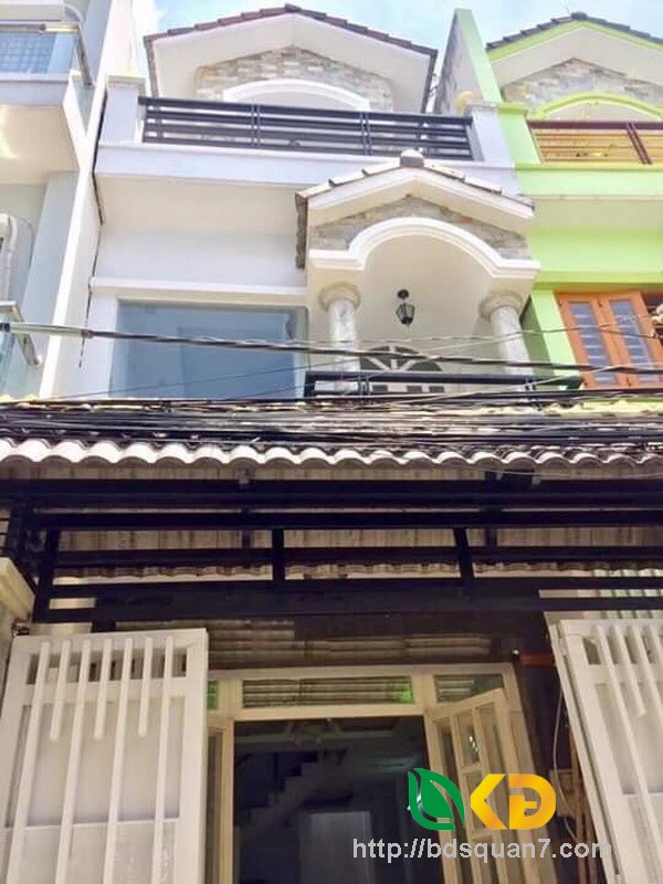 Bán nhà 3 tầng đẹp hẻm 6m 1806 Huỳnh Tấn Phát Nhà Bè.