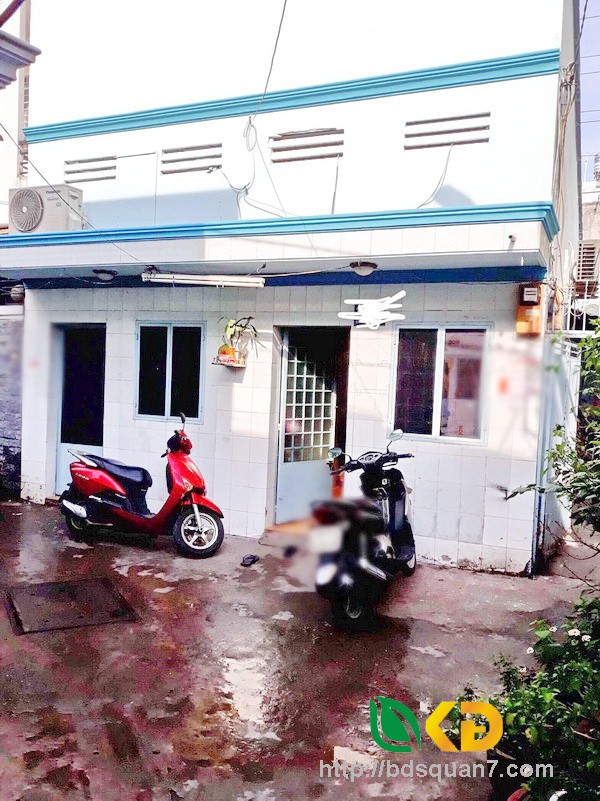 Bán nhà 1 lững hẻm 156 Huỳnh Tấn Phát quận 7 (có 6 phòng trọ).